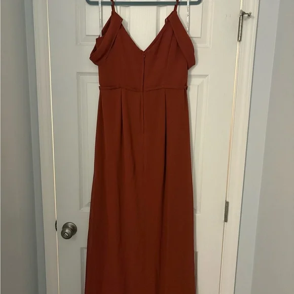 David’s Bridal Cinnamon Dress - Picture 2 of 7